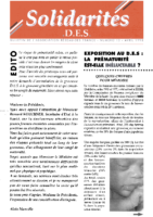 1998 04 Distilbene Reseau DES France La Lettre 13 Prematurite
