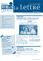 2020 12 Distilbene Reseau DES France La Lettre 70 ACC Cancer Guide Pratique