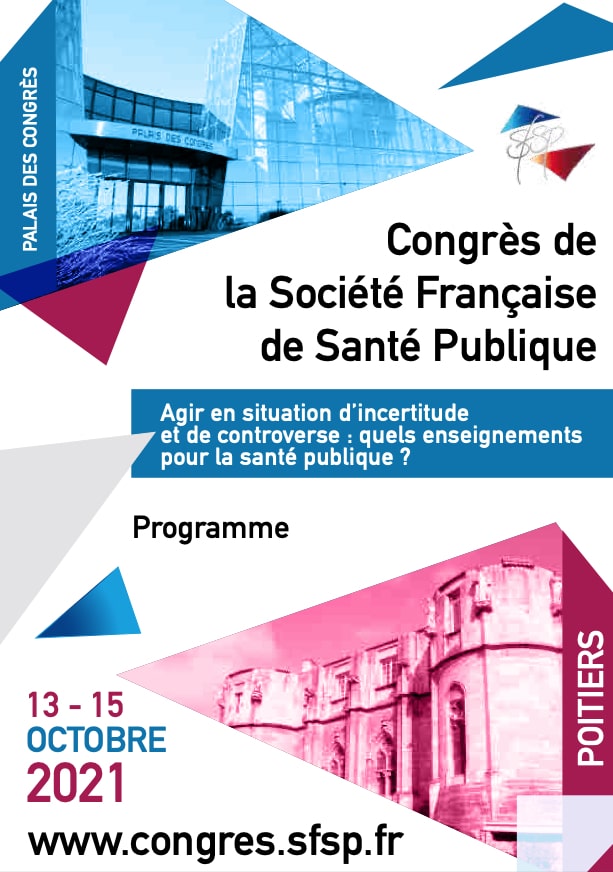 Congres Poitiers Societe Francaise Sante Publique 2021