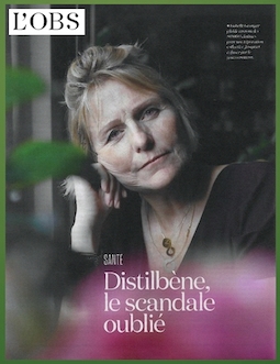 ISABELLE OBS Distilbene Scandale Oublie Mattieu Aron Reseau DES France Cancer ACC