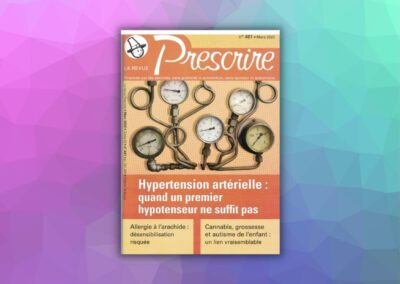 Notre Guide Pratique relayé dans le n° 461 de la Revue Prescrire ! 