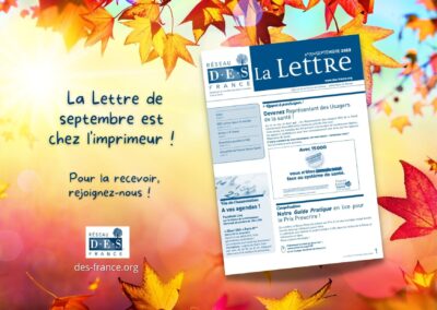 Vous informer, régulièrement, avec notre Lettre trimestrielle.