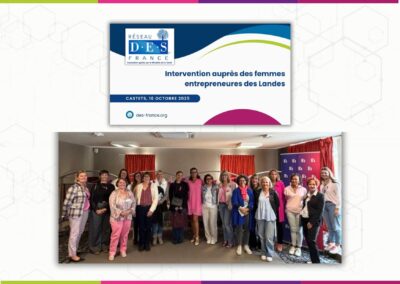 Le DES présenté aux femmes entrepreneures des Landes