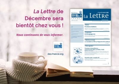 Notre journal trimestriel va bientôt arriver chez ses destinataires
